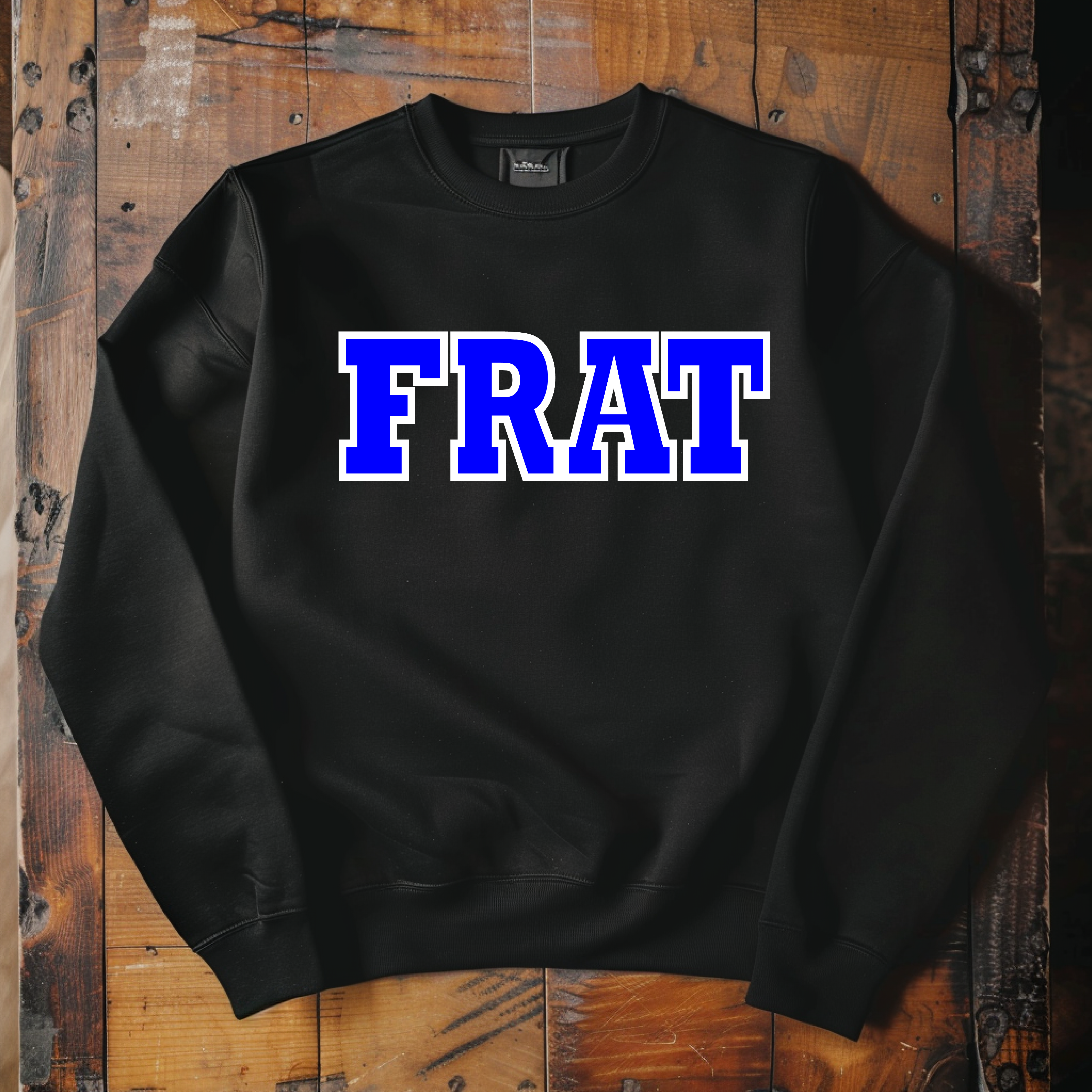 Blue and White Frat