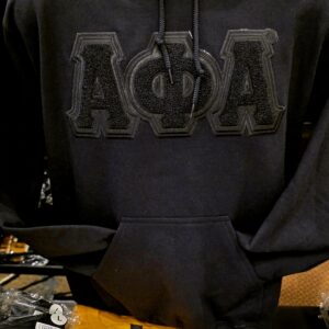 BLACK ON BLACK (Chenille)