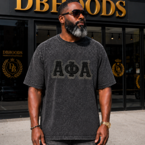 Black on Black- Premium/Vintage Tees (chenille)