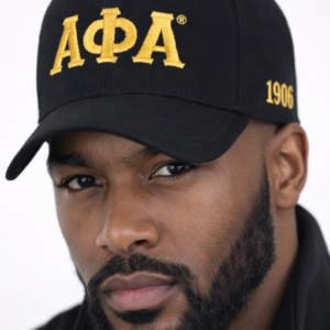 A-Phi-A Baseball Cap-Black